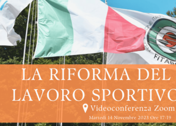 Incontro in Videoconferenza sul LAVORO SPORTIVO